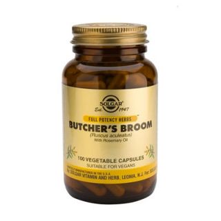 Solgar Butcher's Broom 100 Veg. Caps