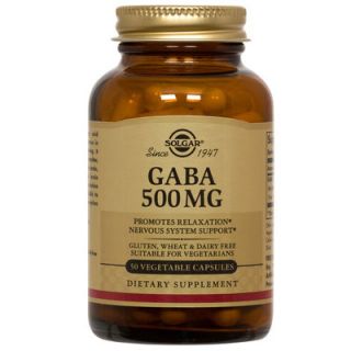 Solgar GABA 500mg 50 Caps