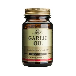 Solgar Garlic Oil 100 Softgels