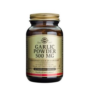 Solgar Garlic Powder 500mg 90 Veg. Caps