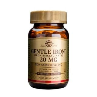 Solgar Gentle Iron 20mg 90 Caps