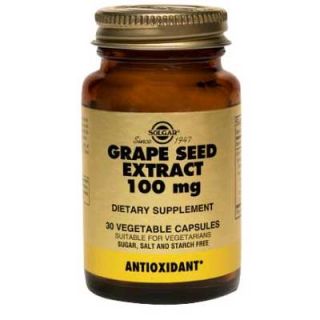 Solgar Grape Seed Extract 100mg 30 Caps