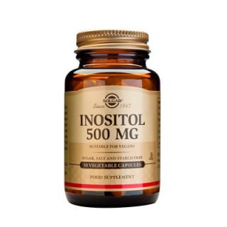 Solgar Inositol 500mg 50 Veg. Caps
