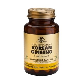 Solgar Korean Ginseng 50 Veg. Caps