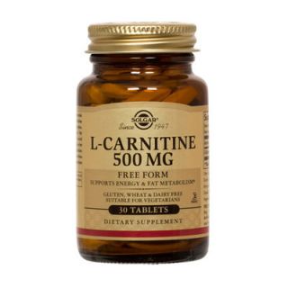 Solgar L-Carnitine 500mg 30 Tabs
