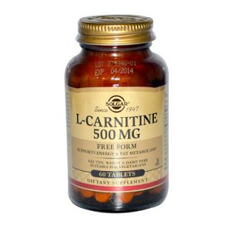 Solgar L-Carnitine 500mg 60 Tabs