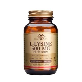 Solgar L-Lysine 500mg 50 Caps