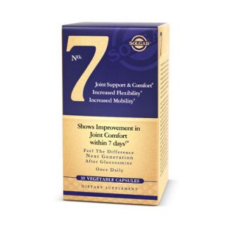 Solgar No. 7 30 Veg. Caps Improvement in Joint Comfort