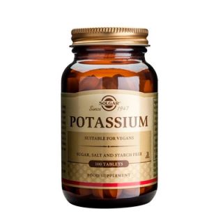Solgar Potassium Gluconate 99mg 100 Tabs