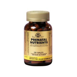 Solgar Prenatal Nutrients 120 Tabs