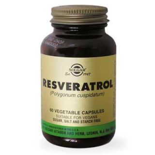 Solgar Resveratrol 100mg 60 Veg. Caps
