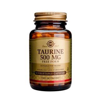 Solgar Taurine 500mg 50 Veg. Caps