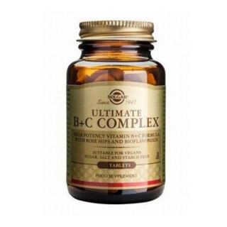 Solgar Ultimate B + C Complex 60 Tabs