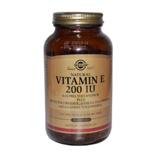 Solgar Vitamin E 200IU 134mg 250 Softgels