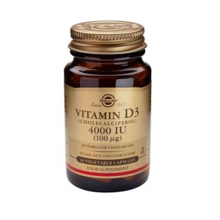 Solgar Vitamin D3 4000IU 60 Caps