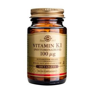 Solgar Vitamin K1 100μg 100 Tabs