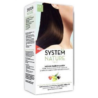 SantAngelica 7.1 Ash Blond System Nature Hair Dye New Composition