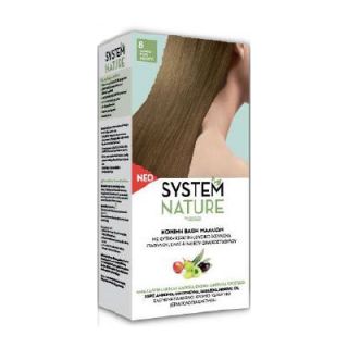 SantAngelica 8 Light Blond System Nature Hair Dye New Composition