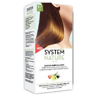 SantAngelica 8.7 Blond Sand System Nature Hair Dye New Composition