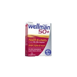 Vitabiotics WellMan 50+ 30 Tabs Multivitamin for Men