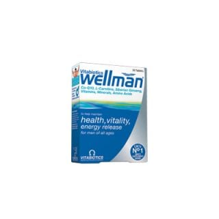Vitabiotics WellMan Original 30 Tabs Multivitamin for Men