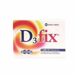 Uni-Pharma D3 Fix 1200IU 60 Tabs