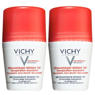 Vichy Deodorant Detranspirant intensif 72H 2 x 50ml