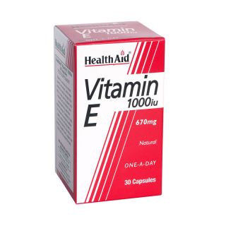 Health Aid Vitamin E 1000iu 30 Caps Βιταμίνη E