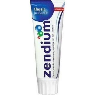 Zendium Toothpaste Classic 75ml Οδοντόκρεμα Καθημερινής Χρήσης Για Προστασία Δοντιών & Ούλων