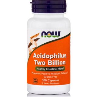 Now Foods Acidophilus 2 Billion 100κάψουλες για Σωστή Λειτουργία Εντέρου
