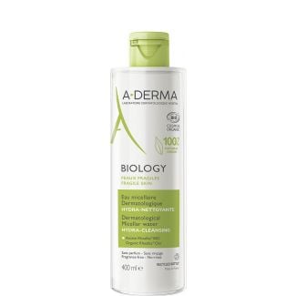 A-Derma Biology Micellaire Water 400ml Νερό Ντεμακιγιάζ για το Εύθραυστο Δέρμα