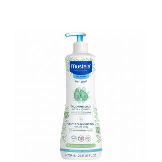 Mustela Gentle Cleansing Gel Τζελ Καθαρισμού για Μαλλιά & Σώμα 750ml