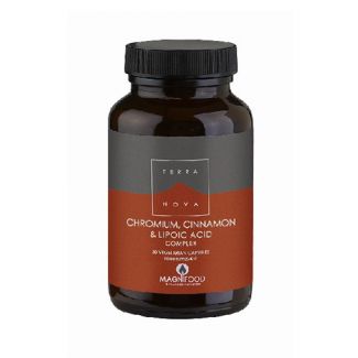 Terranova Chromium & Cinnamon & Lipoic Acid Complex 50 Caps