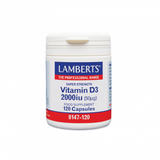 Lamberts Vitamin D3 2000iu 120 Caps Βιταμίνη D3