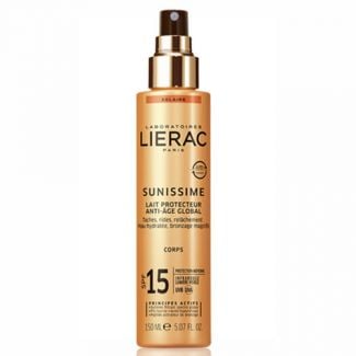 Lierac Sunissime Lait Protecteur Energisant Anti-Age Global SPF15 150ml